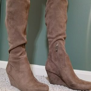 Jessica Simpson micro suede boots. Size 8.5